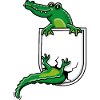 Krokodil in Hemdtasche