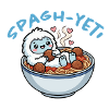 Spaghetti Yeti Cuddly Figure