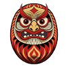 Daruma | Japanischer Glücksbringer