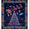 Magical Neon Christmas Night