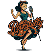 Rockabilly Charcoal Microphone Singing 50s Gift