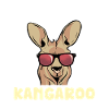 Kangaroo with sunglasses – Stay you