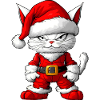 Christmas cat