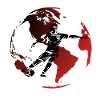 Red globe football player
