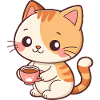 Adorable Coffee Latte Cat