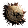 Bitcoin Münzkunst Explosion