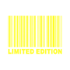 ÉDITION LIMITÉE - CODE-BARRES
