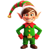 Christmas Elf Festive Look