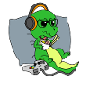 Süße Gaming-Dinosaurier-T-Rex-Ramen-Nudel-Geschenkidee