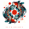 Koi Carp Japan Lykkesymbol