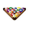 Perfect rack funny billiards billiard player