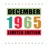 Cadeau d’anniversaire de décembre 1965