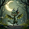 Night Dragon of the Forest