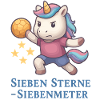 Einhorn Handball Sieben Sterne Siebenmeter
