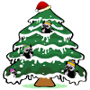 Christmas Raccoon Christmas Tree