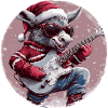 Donkey Christmas Guitar