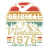 Original 1976 Vintage Vintage Födelsedag Retro