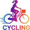 Rainbow Gradient Cyclist