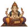 Ganesha Harmonium Art