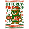 Otterly Fine Funny Christmas Otter
