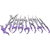 Rebirth - cold metal chrome text