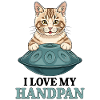 Handpan Cat