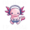 Axolotl gamer avec casque