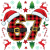 67 Christmas Plaid Number Viral Meme