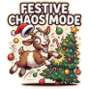 Festive Chaos Fashion Goat Christmas