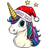 Einhörner Weihnachten / Merry Xmas