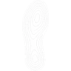 Concentric Footprint Sole Art Hiking Camping