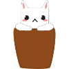 Cat in breast pocket