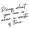 Do What You Love – Hand Lettering Quote