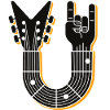 Guitar and Finger Horn Hand