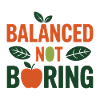 Balanced Not Boring Dietitian Professional 