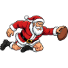 Weihnachtsmann-Rugby
