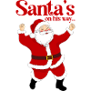 Santa Claus dances