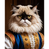Royal Velvet Paw – The Aristocrat Cat