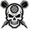 Dart Skull Pub Style