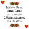 First Christmas Baby Mom Family