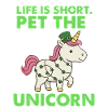 Leben kurz – Einhorn streicheln