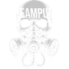 Steampunk Gas Mask Skull