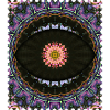 Kaleidoscope Mandala Neon Pattern