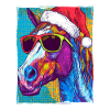 Horse Christmas Portrait