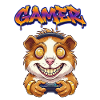 Gamer Hamster Graffiti Tee Gamer Shirt