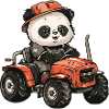 Éleveur de tracteurs panda