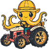 Exploitant de tracteurs pieuvres