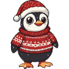 Penguin Christmas Xmas