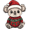 Koala Christmas Xmas