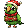 Parrot Christmas Xmas